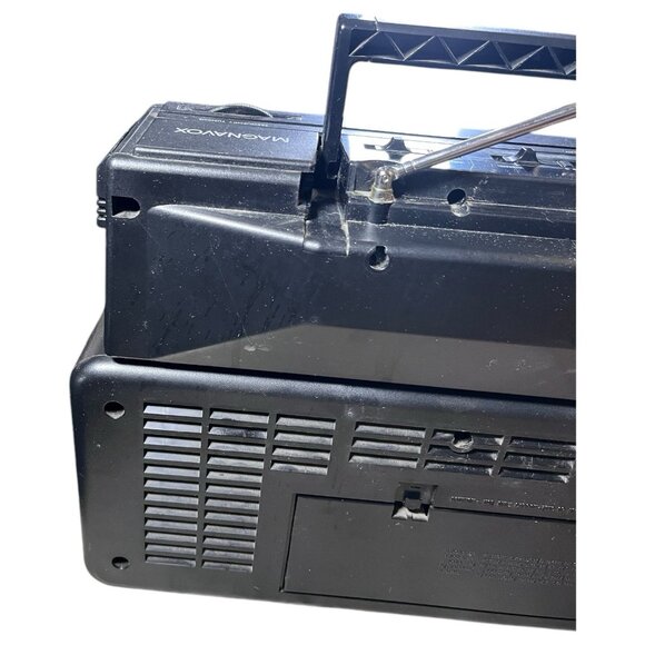 Vtg Magnavox D8300 AM FM Stereo Boombox Radio Dual Cassette Works Sounds Great! - Picture 9 of 16